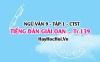 Soạn bài Tiếng đàn giải oan trang 139 Ngữ văn lớp 9 tập 1 Chân trời sáng tạo